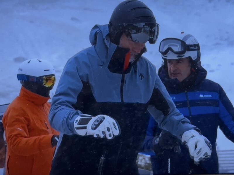 El Rey esquía en Formigal